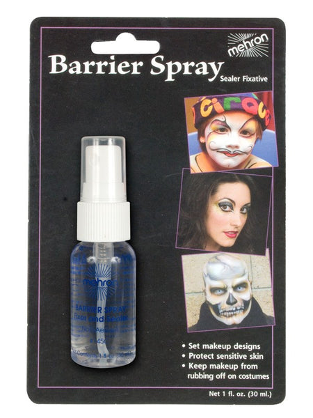 Mehron Barrier spray 30ml/60ml – Face Paints NZ