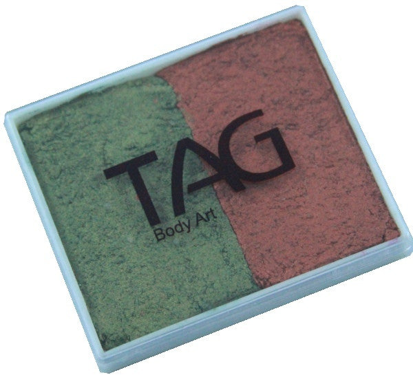 Tag split cake - Pearl bronze green/Pearl copper 50gm