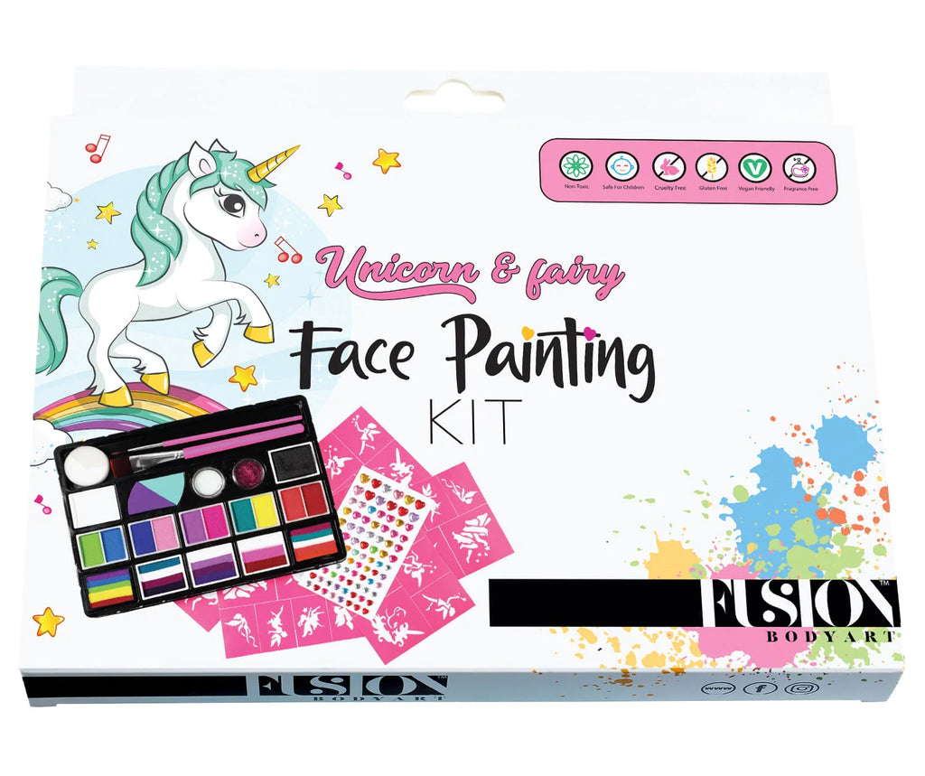 FUSION palette - Unicorn and fairy face painting kit