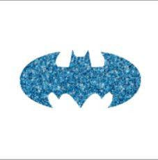 Glitter tattoo stencil - Bat- 5pcs