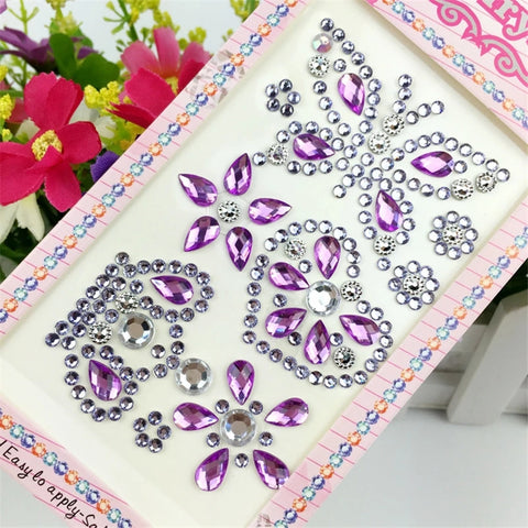 Self adhesive bling pack - butterfly
