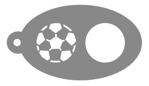 FPNZ stencil Soccer ball