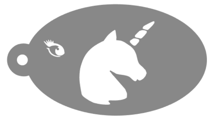FPNZ Unicorn stencil