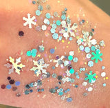 Fairy snuff glitter paste palette - Blends 6 x 6gm