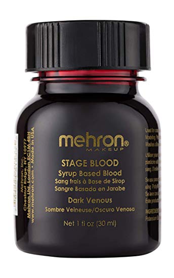 Mehron Stage blood - Dark venous with brush 30ml