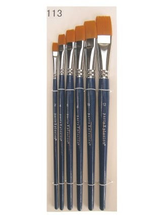 PXP Flat brush set 6 pcs