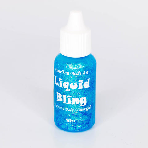 Amerikan body art Liquid bling Glacier blue .5oz