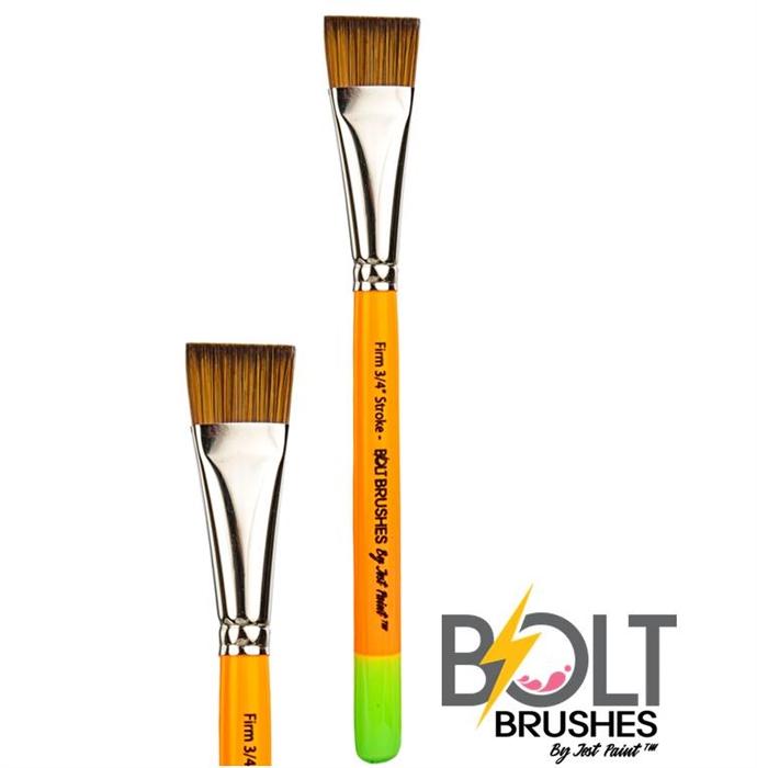BOLT Firm 3/4" one stroke flat brush