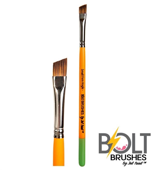 BOLT Short small firm 1/4" angled brush