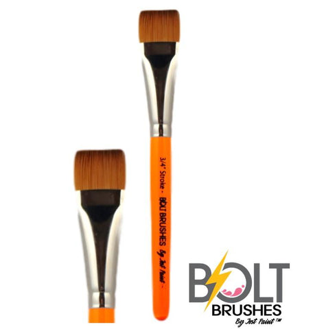 BOLT 3/4" One stroke flat brush - pointed handle