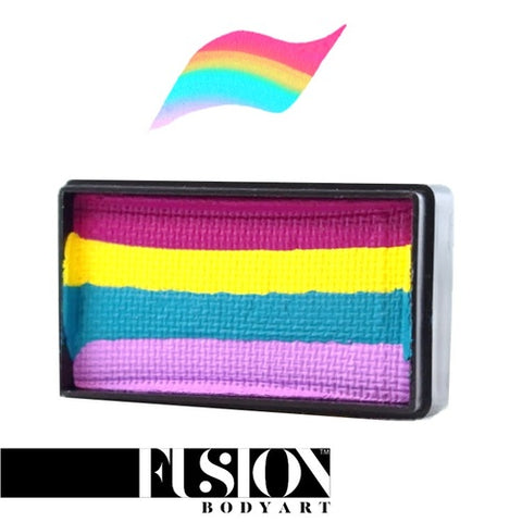 FUSION body art Split cake Spring rainbow 30gm