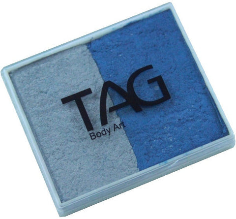 Tag split cake - Pearl blue/Pearl silver 50gm