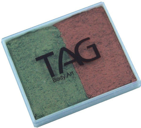 Tag split cake - Pearl bronze green/Pearl copper 50gm