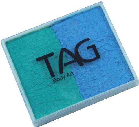 Tag split cake - Pearl teal/Pearl sky blue 50gm