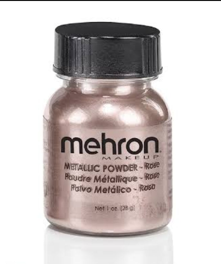 Mehron metallic powder - Rose gold 21gm