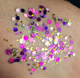 Fairy snuff glitter paste palette - Blends 6 x 6gm