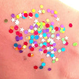 Fairy snuff glitter paste palette - Blends 6 x 6gm