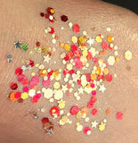 Fairy snuff glitter paste palette - Blends 6 x 6gm