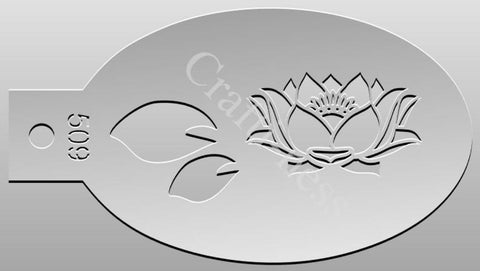 Lotus stencil