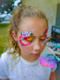 Fairy Snuff glitter paste combo palette Essential/Brights 12 x 6gm